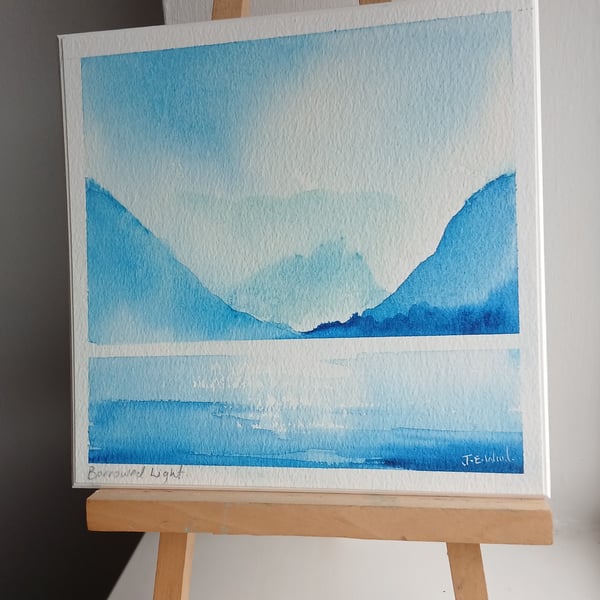 Borrowdale, Derwentwater  watercolour painting
