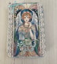 Ephemera - Tag Flip Booklet - Blue Angel by Carolee Crafts PB8 - 0016 - Image 2