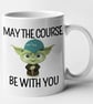 May The Course Be With You  Funny Novelty GOLF Themed Mug - Image 3