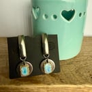 Polymer Clay, Stainless Steel Stud Drop Earrings
