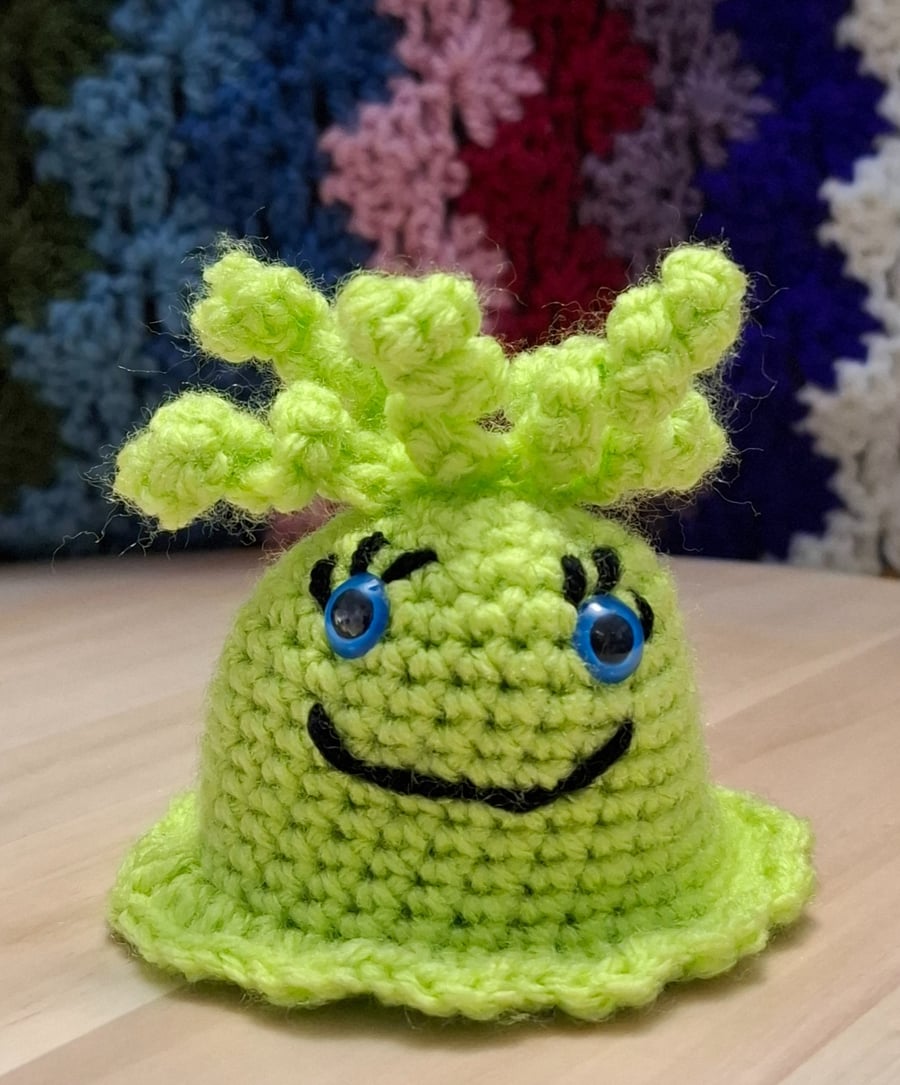 Mood friend happy or sad,  reversable 