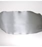 Silk Headband Light Grey Mulberry Silk Silver Hairband Elasticated - Image 4