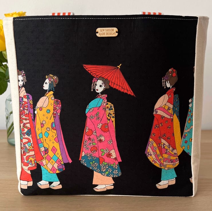 ラフスタイル BIGtotebag／canvas × canvas bagandtote-canvas-tote-bag-red