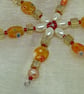 Golden Yellow Millefiori Snowflake - Image 2