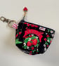 Mini Coin Purse Keychain - Strawberries
