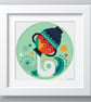 010B - Aquarius - Horoscope - Zodiac Series - Cross Stitch Pattern - Image 1