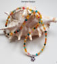 Dainty Designer Fire Agate Necklace  - Image 6