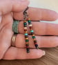 Boho beaded wrap bracelet and earrings set - Image 9