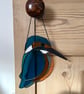 Stained Glass kingfisher - spring bird lover gift  - Image 5
