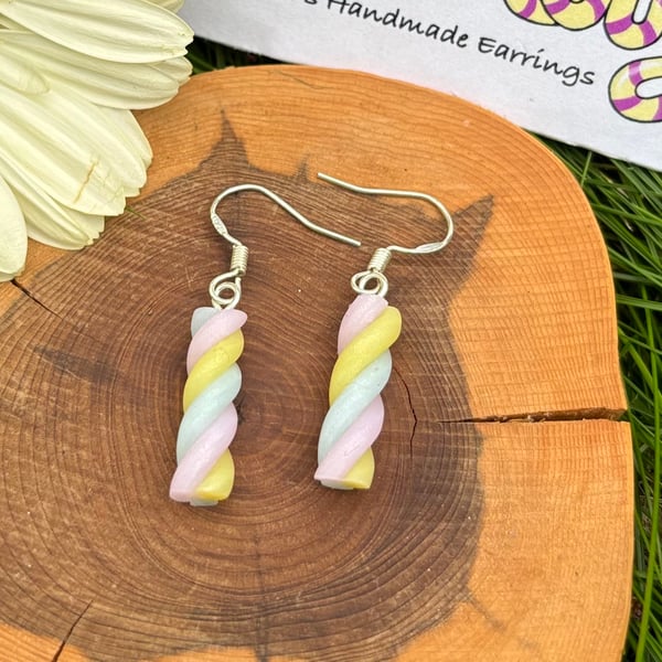 Cute Marshmallow Flump Earrings