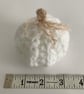 PUMPKINS .Set of 3. Autumn. White. Home decor. Halloween. - Image 3