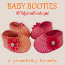 Crochet Pattern Baby Ballerina Booties, Same Day Delivery PDF 129