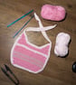 Crocheted Baby Cotton Bib - Image 4