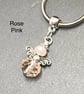 Colourful sparkly crystal Guardian Angel keyrings - Image 7