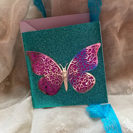 Butterfly card 