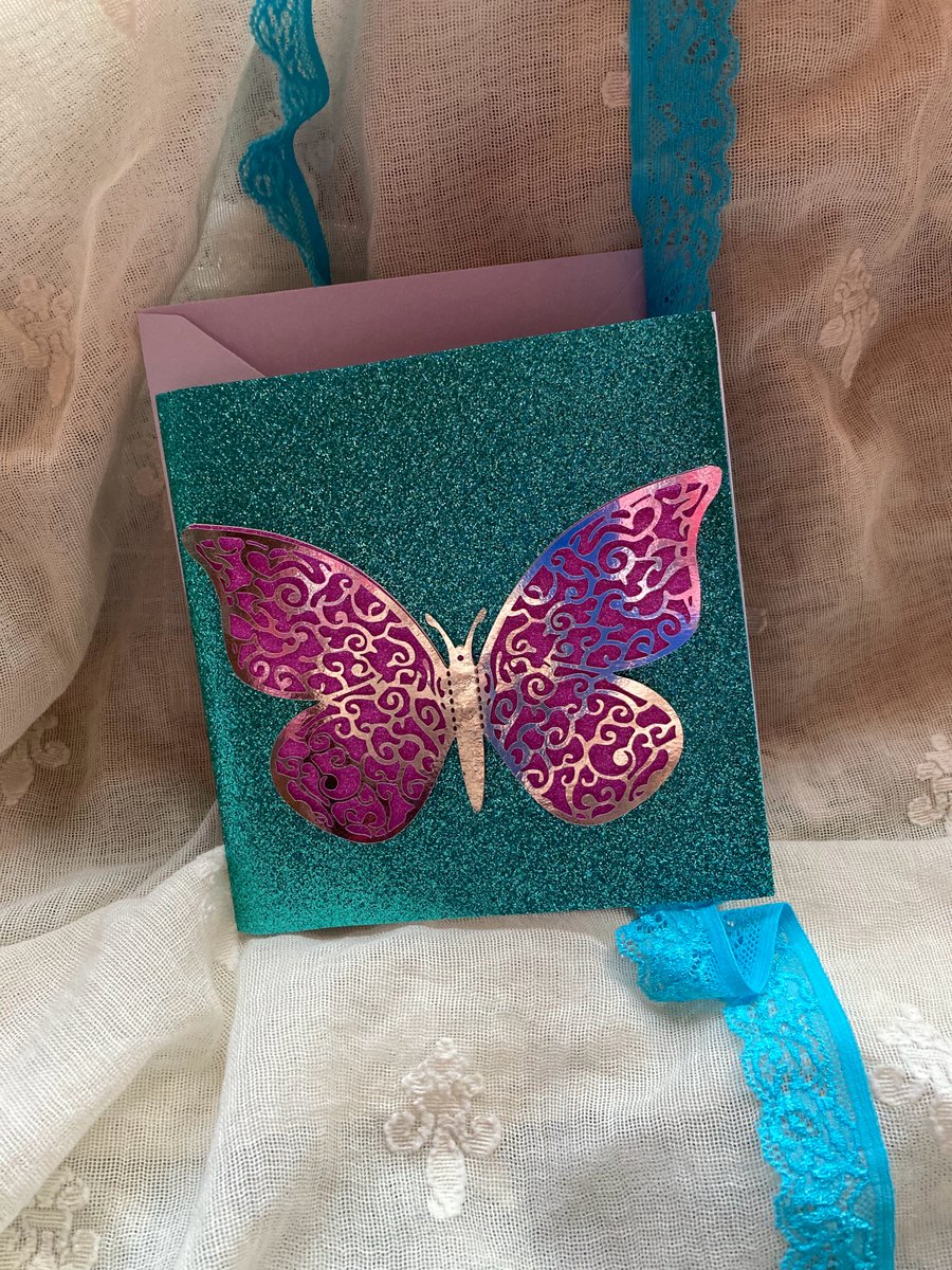 Butterfly card 