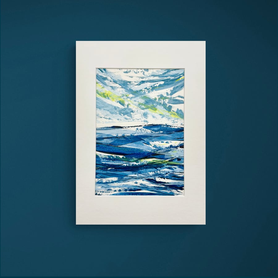 Perfectly Imperfect Original Seascape Painting - Sample 22