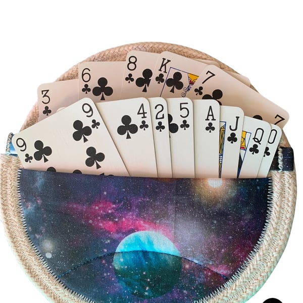 Playing Card Holder - 13 Cards- Space 2