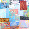 Marbled paper mixed paper pack off cuts 