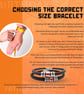 Best Dad Leather Bracelet with Hand Stamped Rings - Free Delivery - Image 8