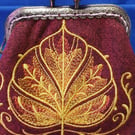 The Gilded Mirage Aspen Leaf Coin Purse