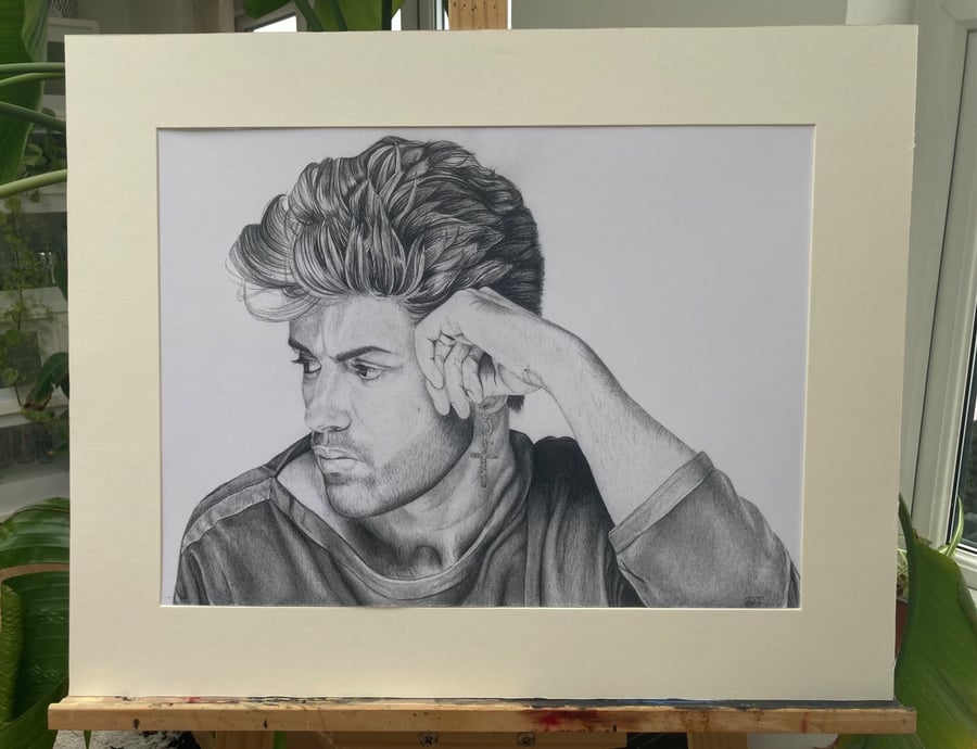George Michael - Original Art Print 