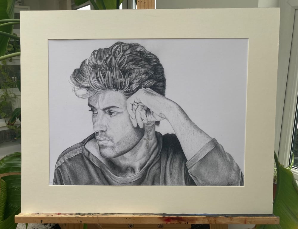 George Michael - Original Art Print 