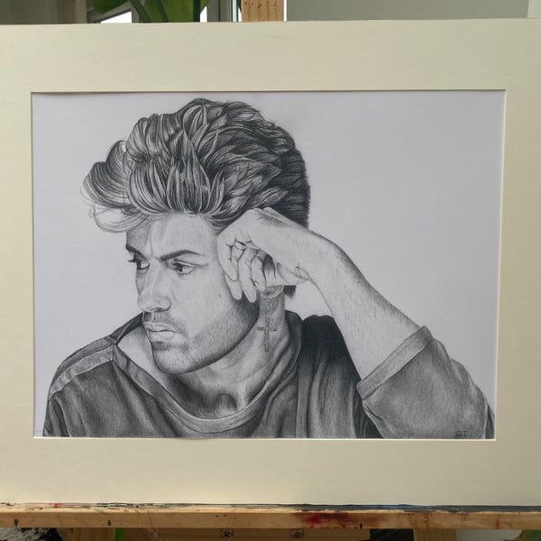 George Michael - Original Art Print 