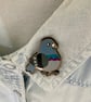 Pigeon pin badge brooch - Image 3
