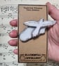 Bird & Cloud 'BUT IT WAS ALL JUST A DREAM' resin Brooch by EllyMental - Image 2