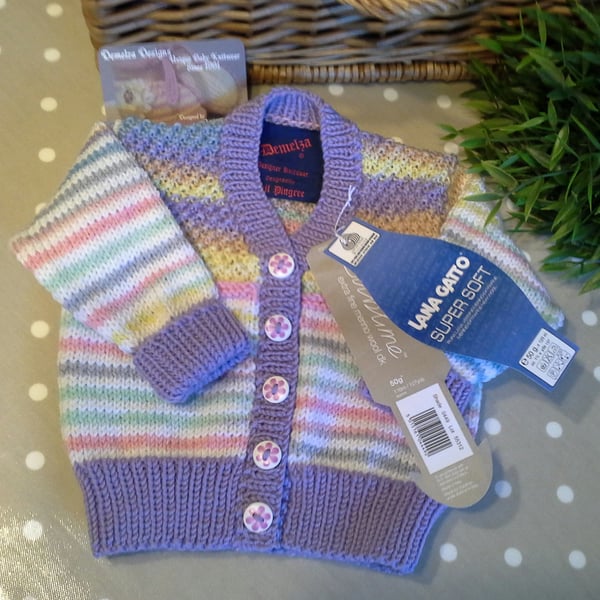  Designer Baby Girl's Pure Merino Wool Cardigan  6-12 months size