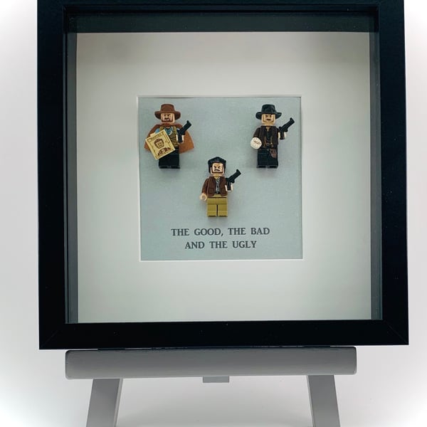 The Good, The Bad and the Ugly mini Figures frame