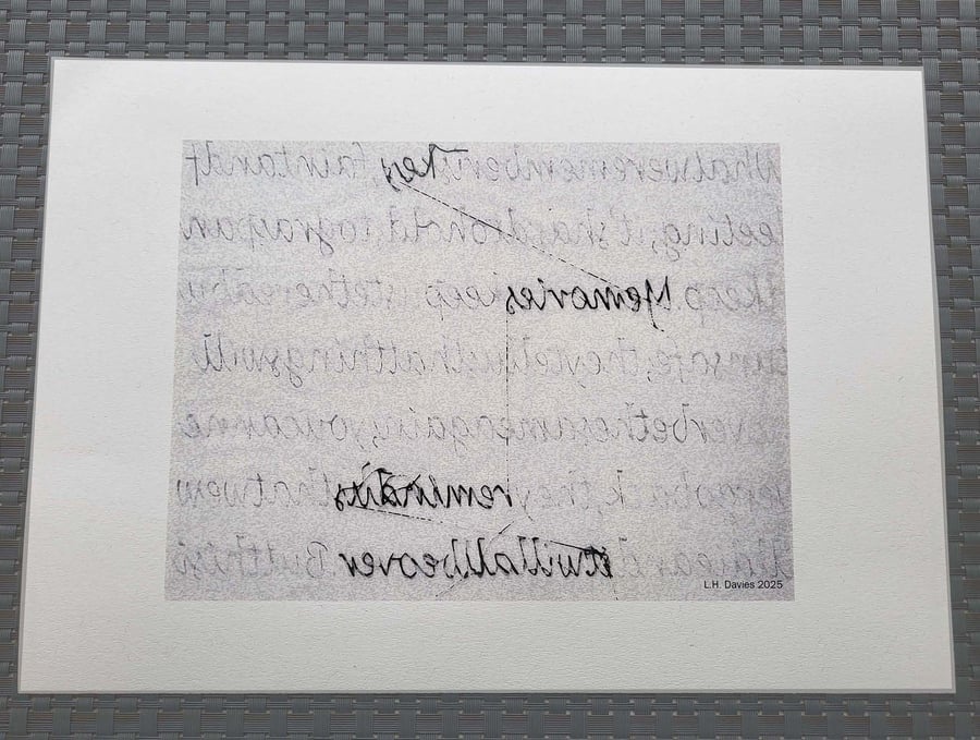 Mixed Media Art Print - 'Thread' Limited Edition