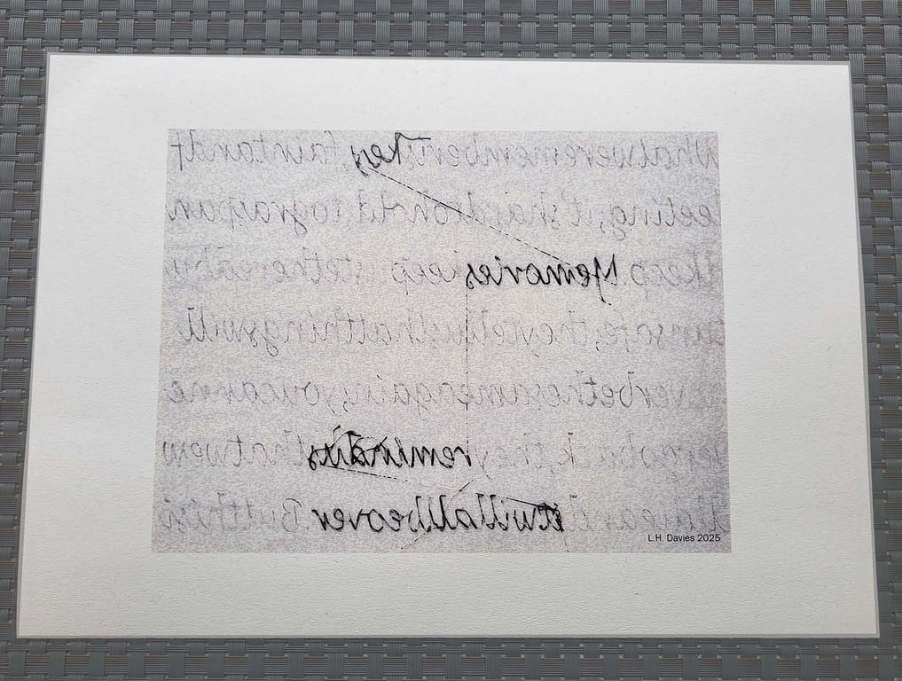 Mixed Media Art Print - 'Thread' Limited Edition