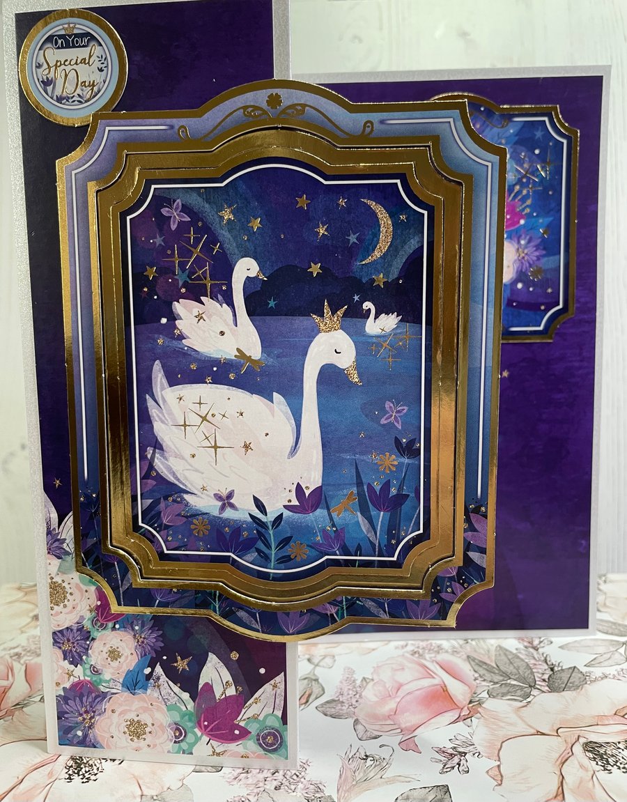 SALE - Greeting Card -Moonlit Moments - Magical Moments - C176