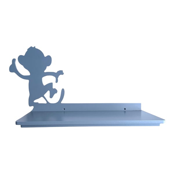 Monkey`` Wall Shelf – Nursery & Kids Room Decor