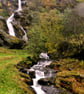 Waterfall Flamsdalen Valley Flam Norway Photograph Print - Image 1