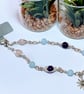  Gemstone Phone Bracelet Wrist Strap: - Image 2