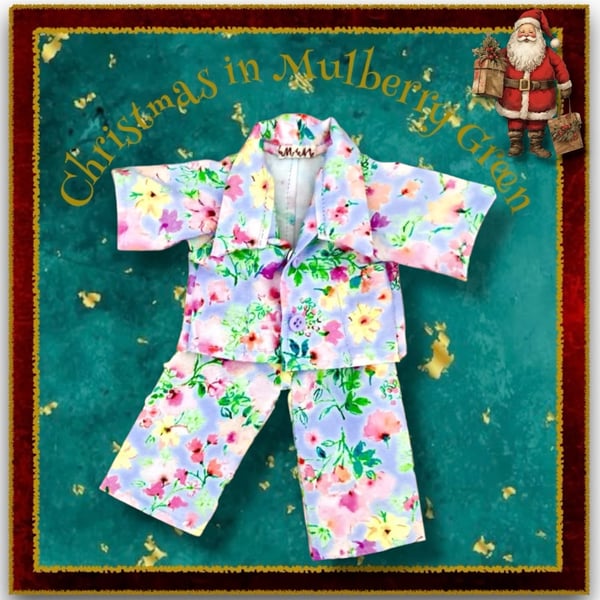 Reserved for Susan - Lavender Floral Pyjamas