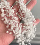 Moonstone & Cultured Pearl Bridal Crochet Necklace - Image 4