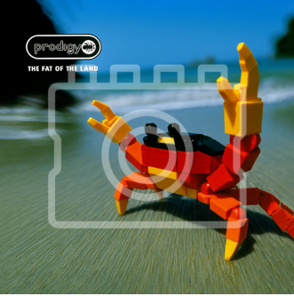LEGO-Inspired The Prodigy – The Fat of the Land 5x5" Mounted Print