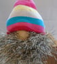 Lavender Gnome - Stripey Hat - Image 2