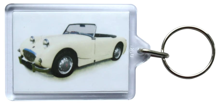 Austin Healey Sprite Mk1 1959 - Keyring either 50x35mm or 70x45mm Insert