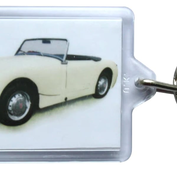 Austin Healey Sprite Mk1 1959 - Keyring either 50x35mm or 70x45mm Insert