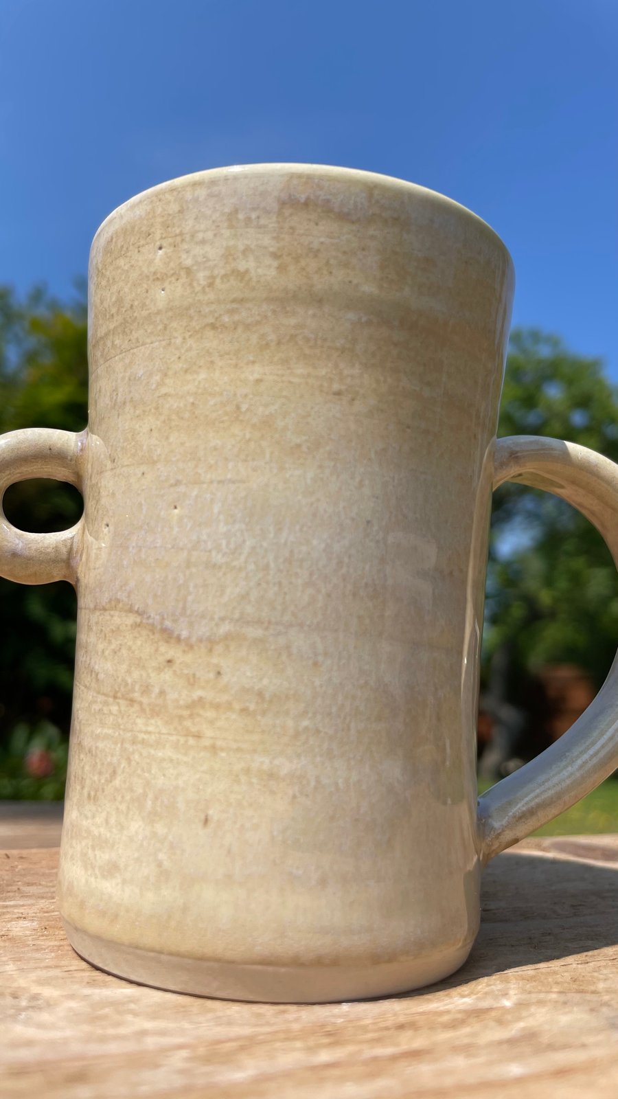 MadeWithMud DigniTEA Mug with side loop support