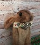 Christmas hare needle felted gift - Image 2