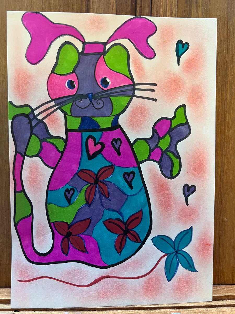 Fairy Cat Drawing