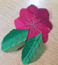 Poppy Textile Brooch - Image 5