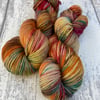 Hand dyed knitting yarn DK Merino Earth Song 100g