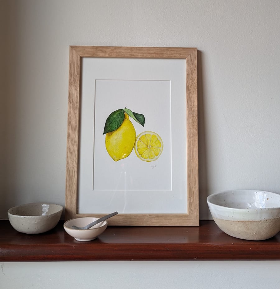 A4 framed print 